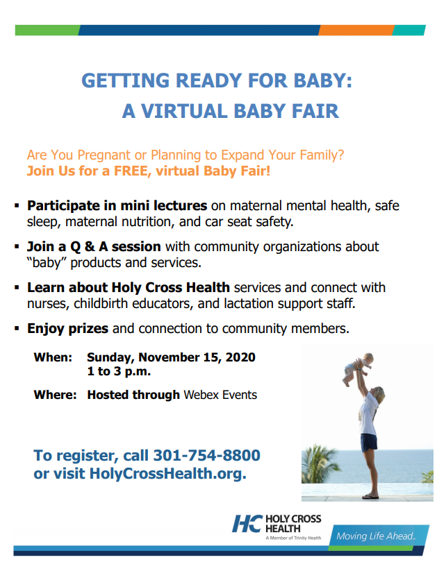Getting Ready For Baby A Virtual Baby Fair Capital Womens Care